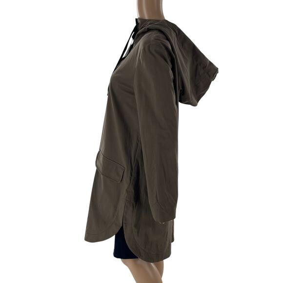 Cuyana Brown Hooded Coat - Picture 7 of 12